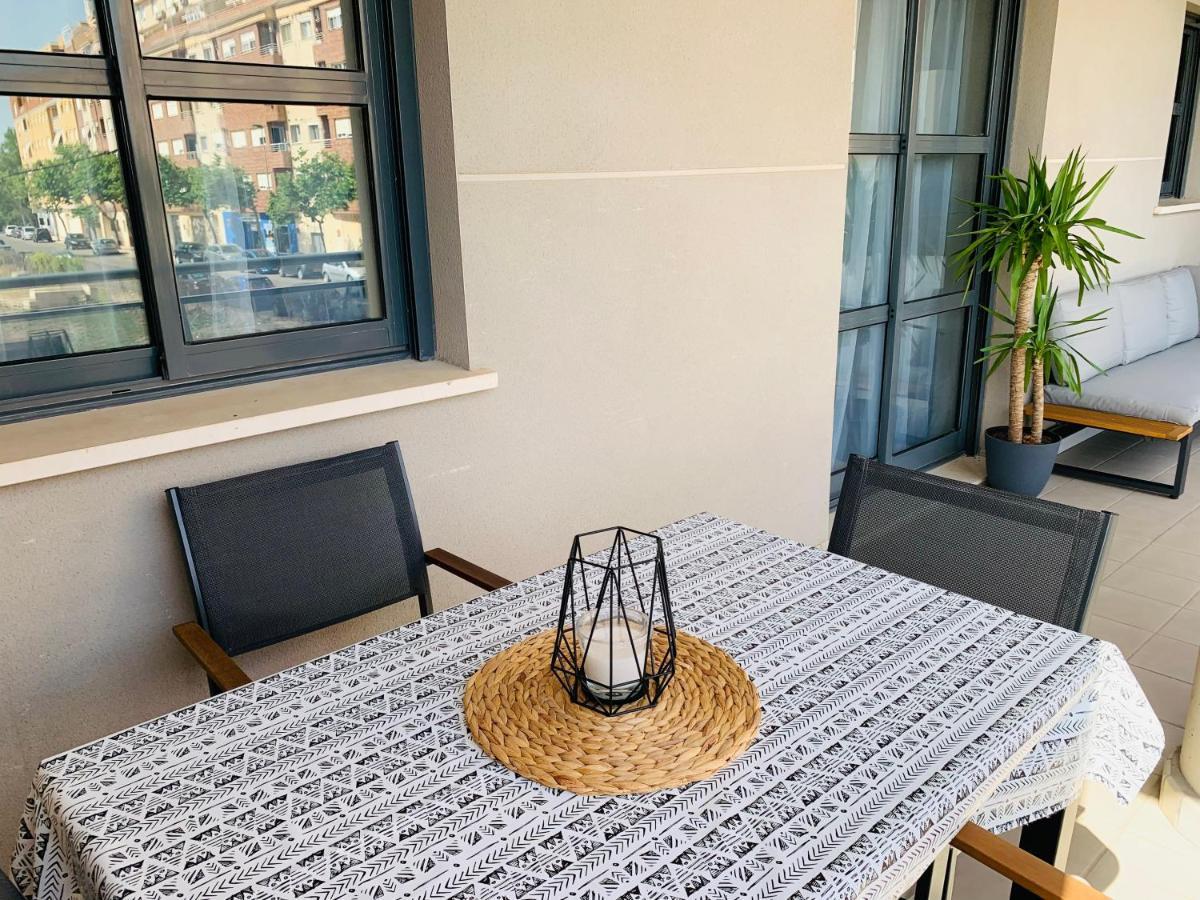 Ferienwohnung Excelente Apartamento Urani Con Terrasa Sagunto Exterior foto
