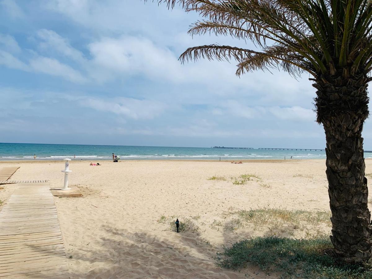 Ferienwohnung Excelente Apartamento Urani Con Terrasa Sagunto Exterior foto